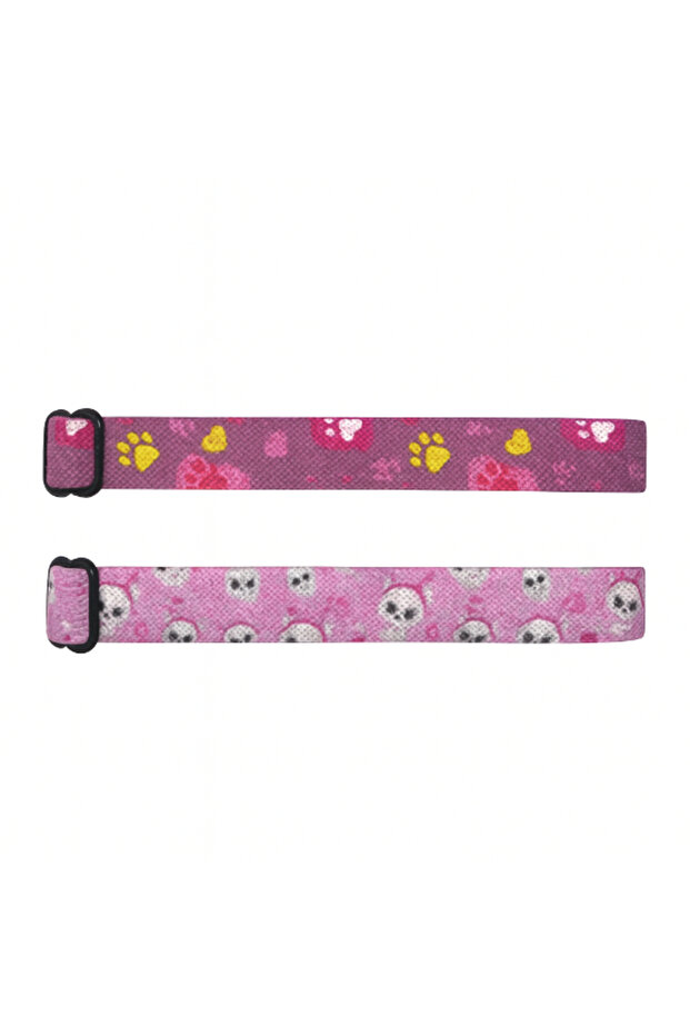 منقوش طوق للقطط مع جرس - 3