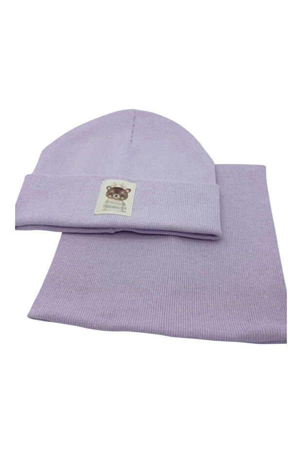 Ribana Pamuklu Bere Boyunluk Seti - 4