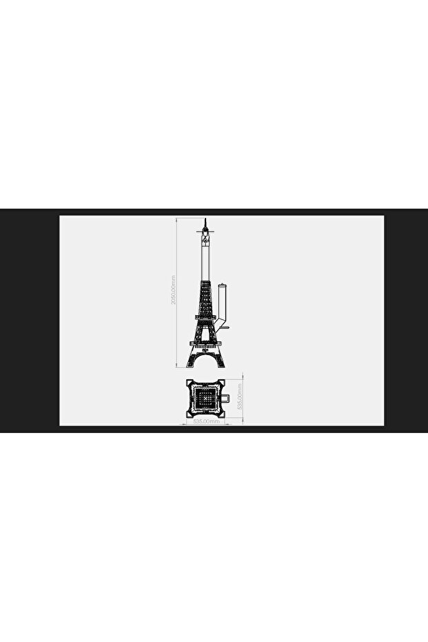 B2M Flame Tower PELET SOBA - 5