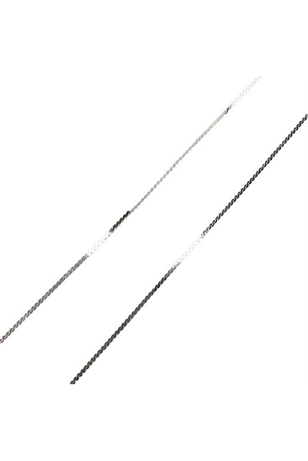 925 Silver Chain, flat model, 39 cm (sss) - 2