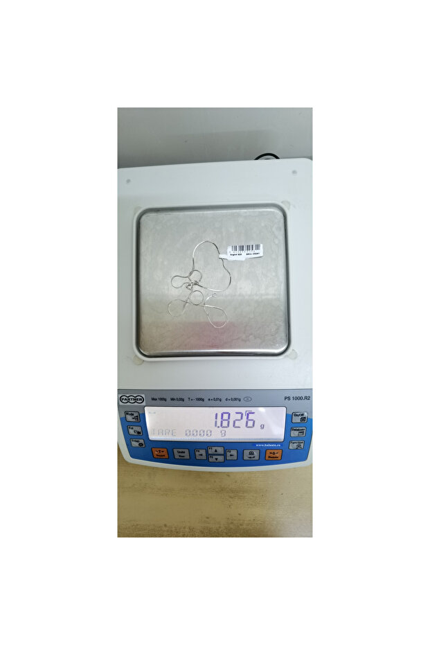 925 Silver Chain, flat model, 39 cm (sss) - 7