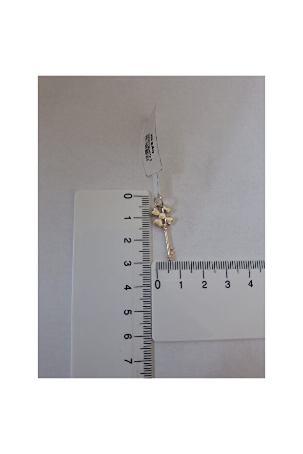 925 Silver Pendant, Key - 5