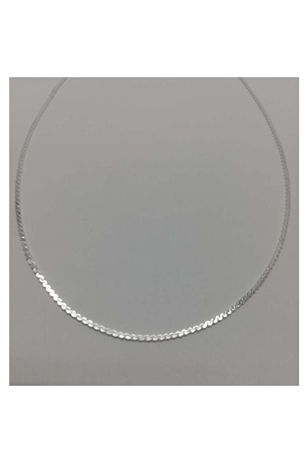925 Silver Chain, flat model, 39 cm (sss) - 5