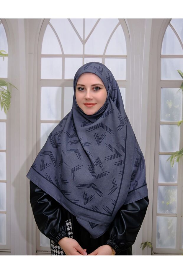 120*120 cm Large Size Cotton Hijab Scarf