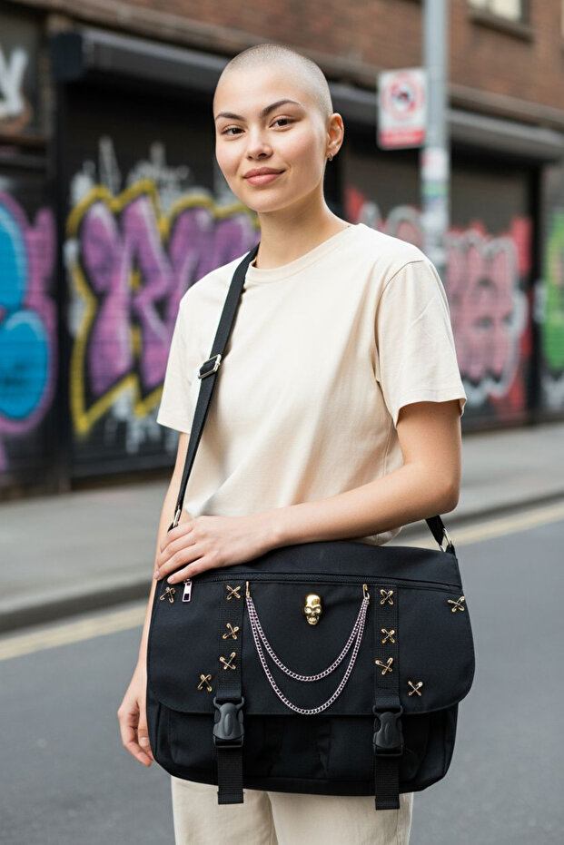 Gothic postacı çantası - 2