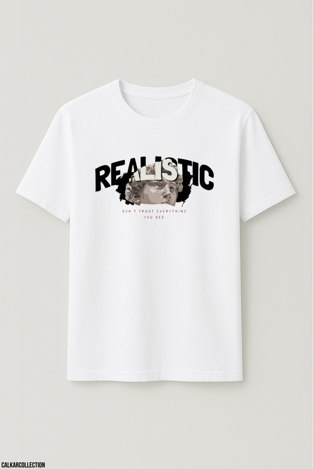 Unisex Oversize Realistic T-Shirt