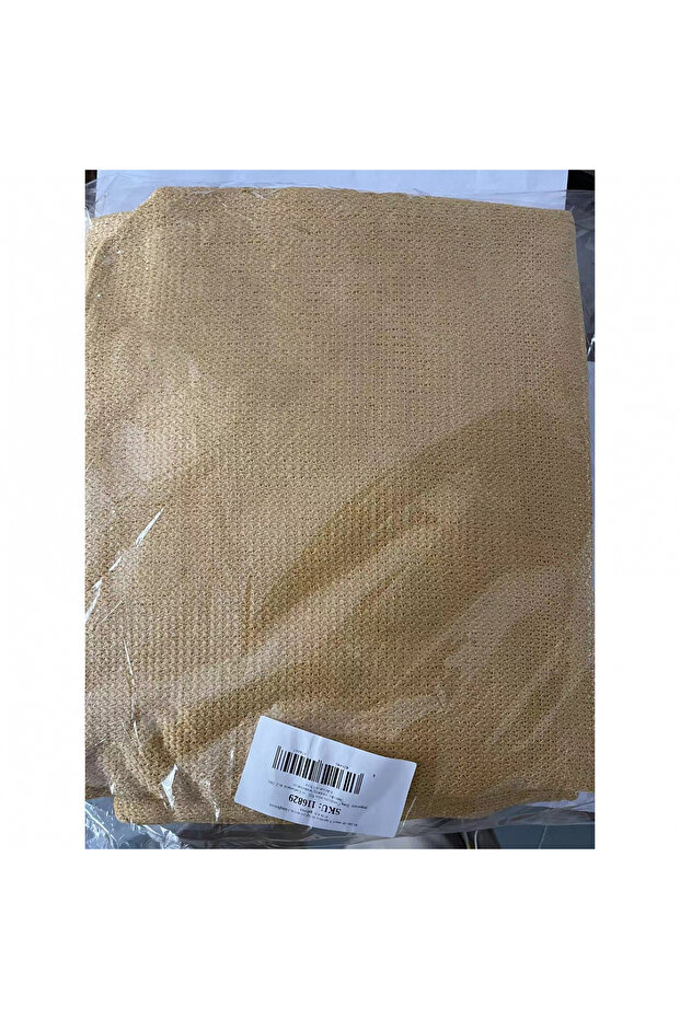 Sun awning/sunshade, triangular, 4x4x4 m, yellow - 6