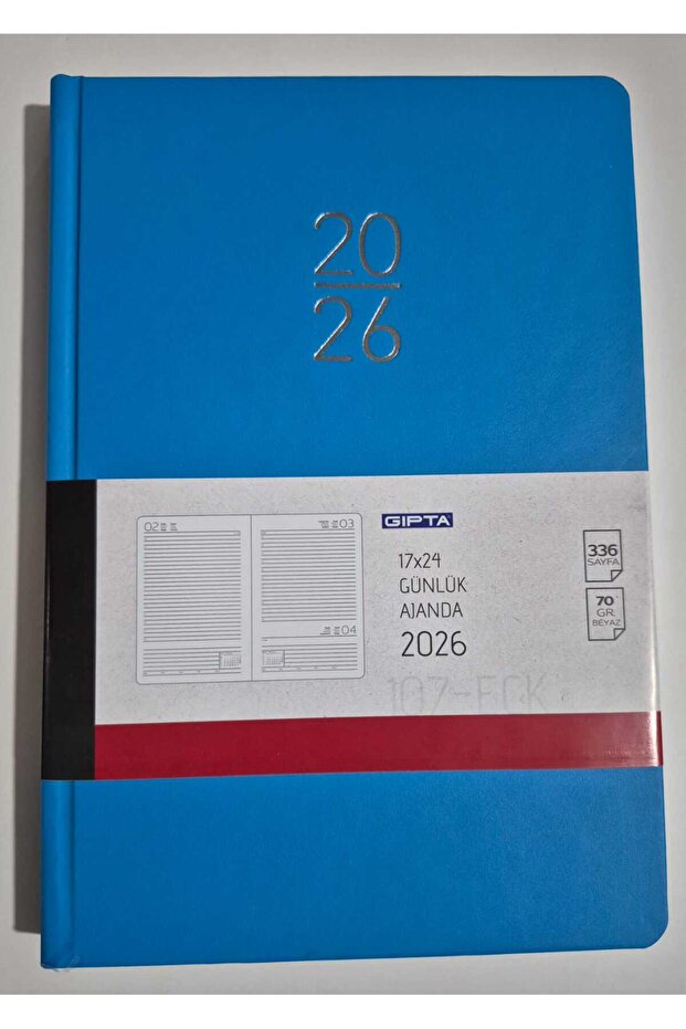 2026 Agenda 17X24 Daily Agenda 107_Eck Blue