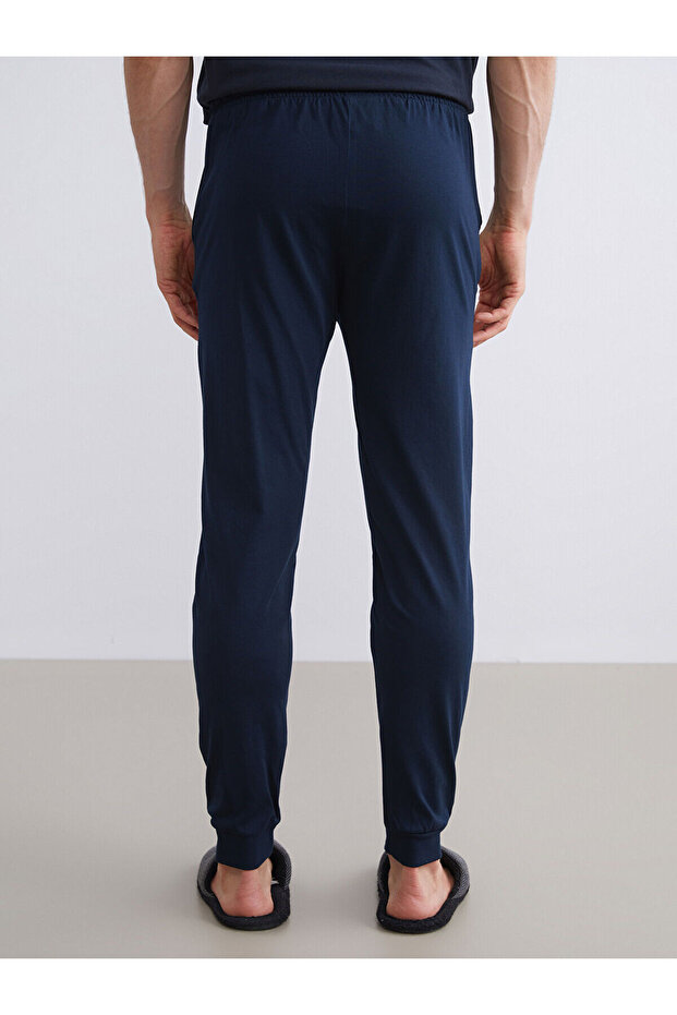 Lacivert Standart Kalıp Erkek Pijama Alt W52633Z8 - 4