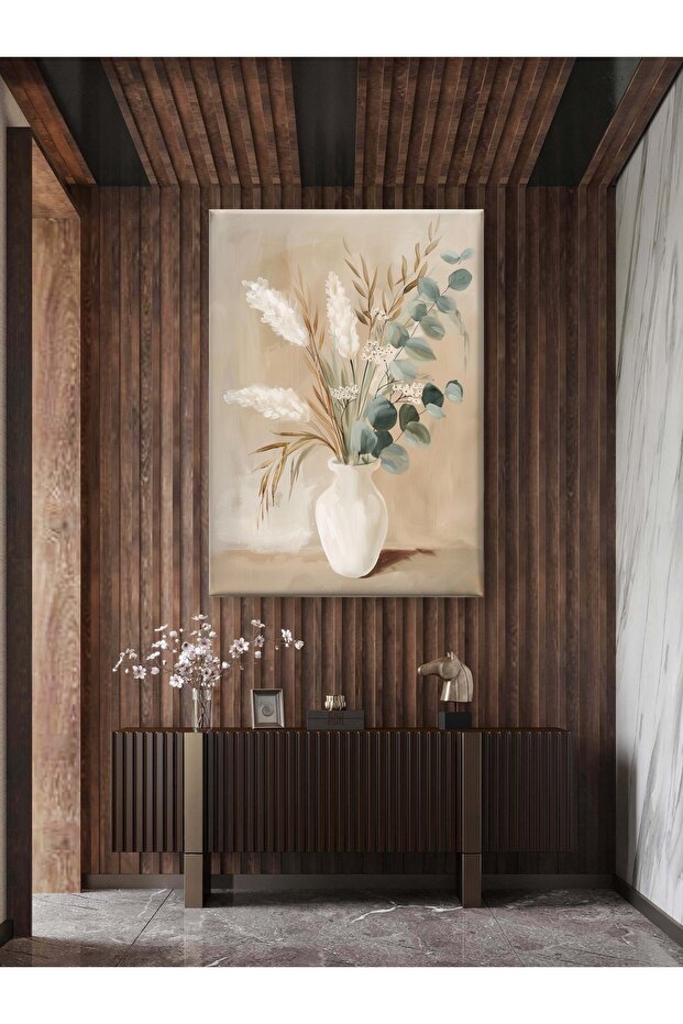 SOFT VAZO BASKI KANVAS TABLO - 6