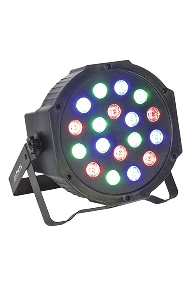LED PAR RGB projector 18 X 1W with DMX, XKL-A4 - 1
