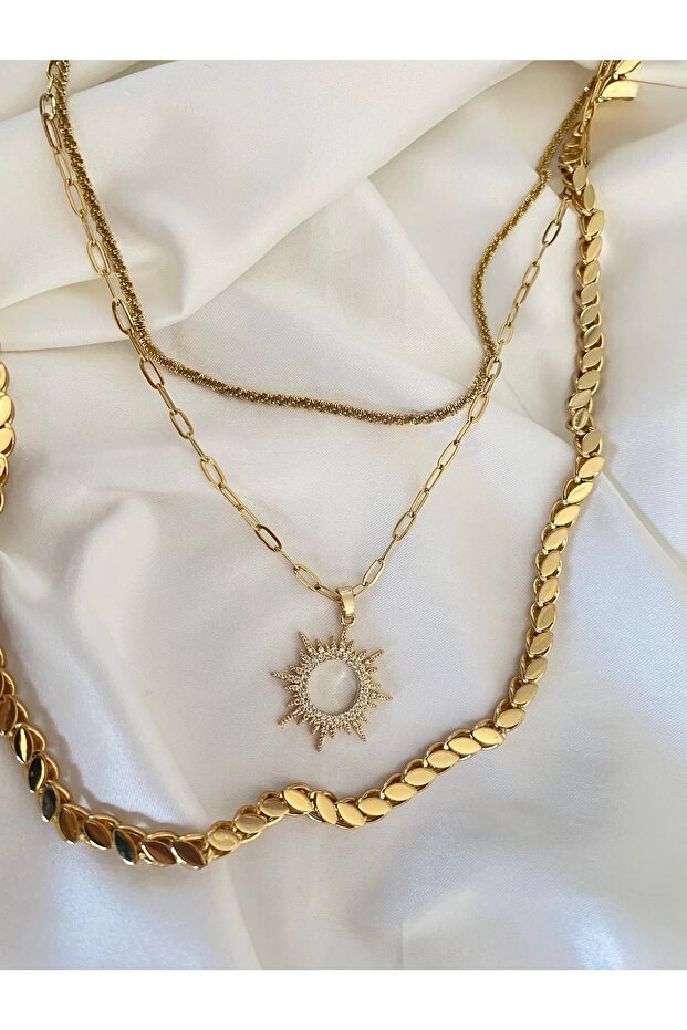 Işıltılı Güneş Kolye - 2