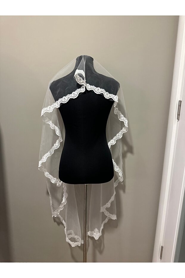 Fransız dantel duvak - 1