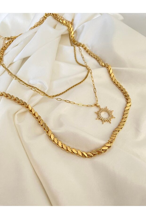 Işıltılı Güneş Kolye - 4