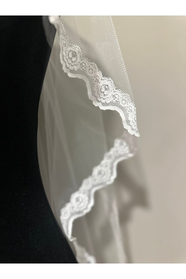 Fransız dantel duvak - 3