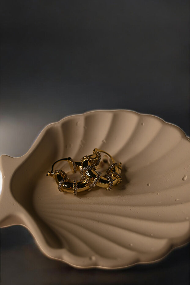 أقراط على شكل قمر - 2