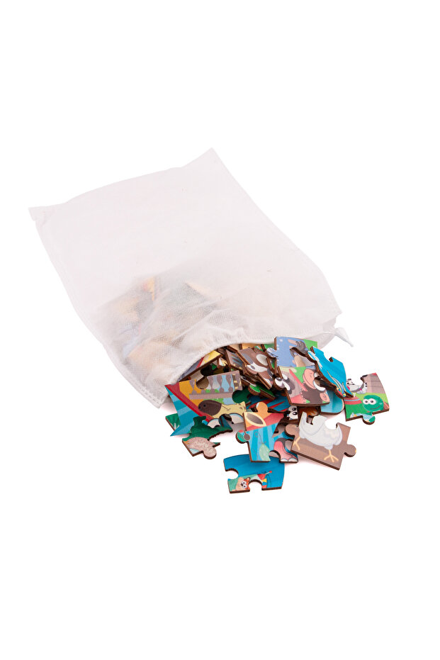 Ahşap Puzzle Hayvanlar - 3