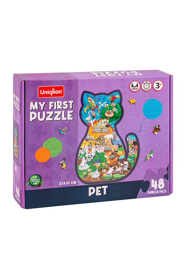 Ahşap Puzzle Hayvanlar - 1