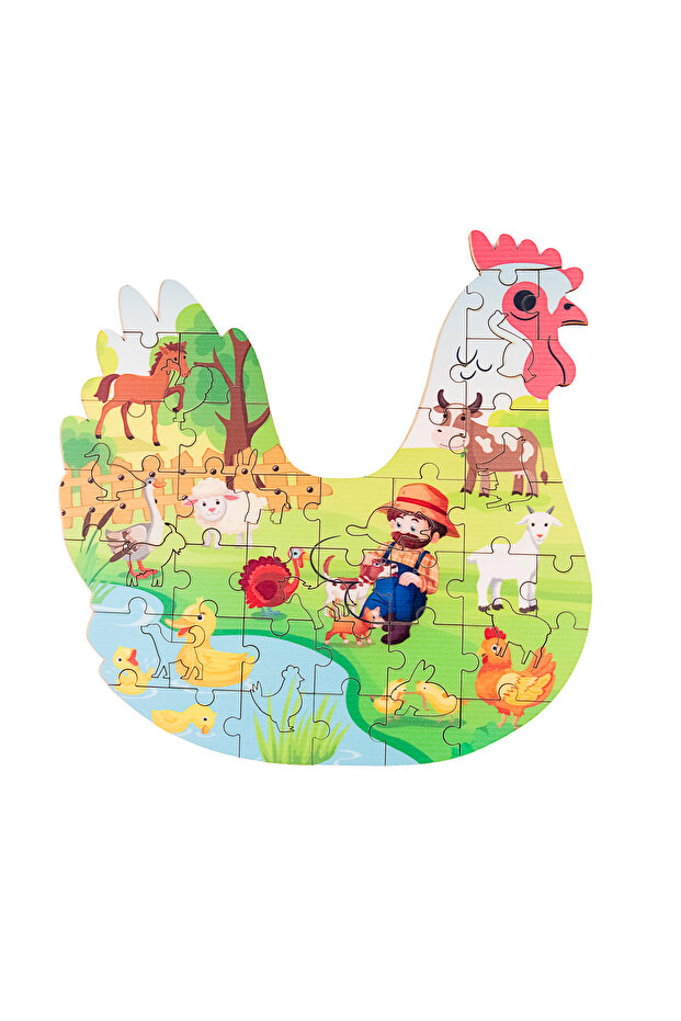 Ahşap Puzzle Çiftlik - 8