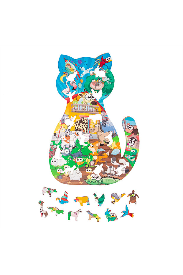 Ahşap Puzzle Hayvanlar - 2