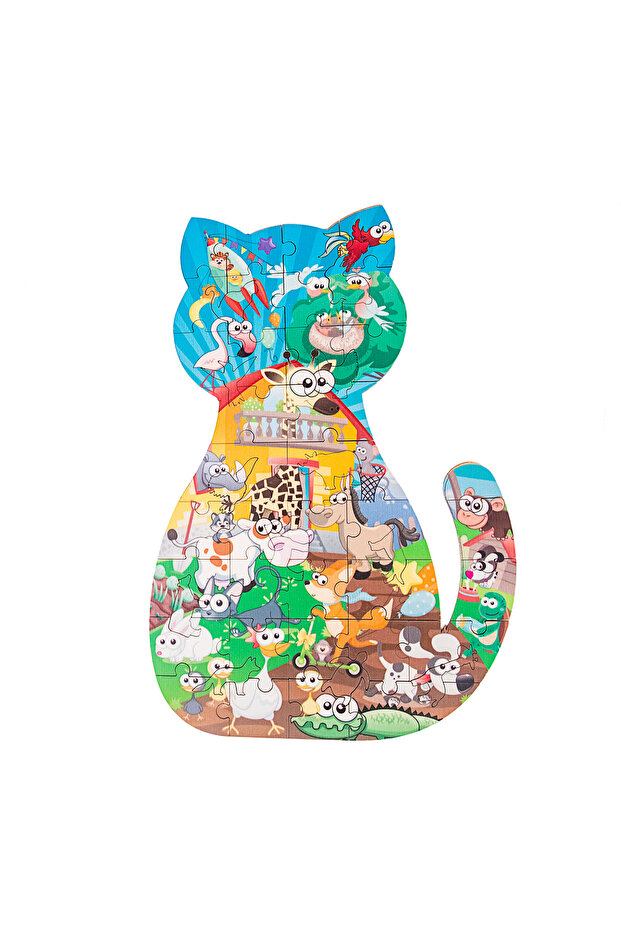 Ahşap Puzzle Hayvanlar - 8