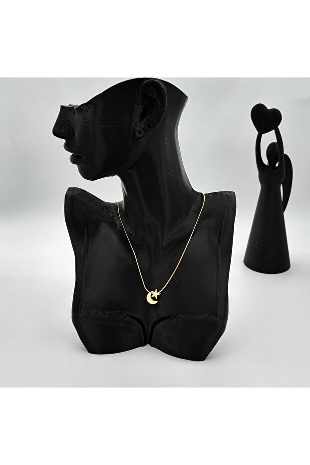 Ay ve Yıldız Kolye - 1