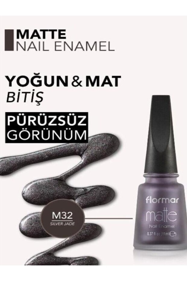 Matte Yüksek Pigmentli & Mat Bitişli Oje - 1