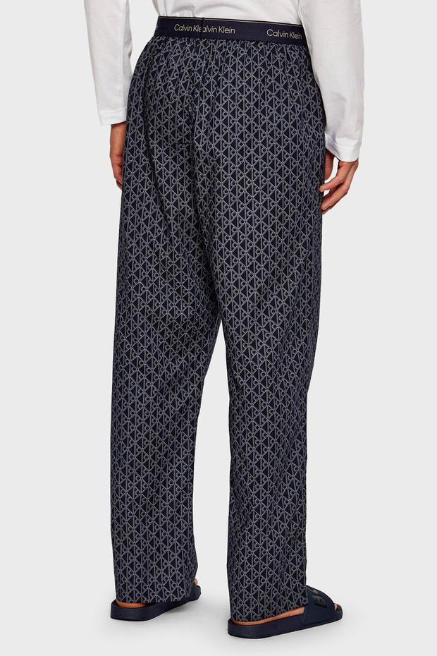 Jakarlı Logolu % 100 Pamuk Relaxed Fit Pijama Takımı LV00NM295333E Erkek PİJAMA TAKIMI - 6