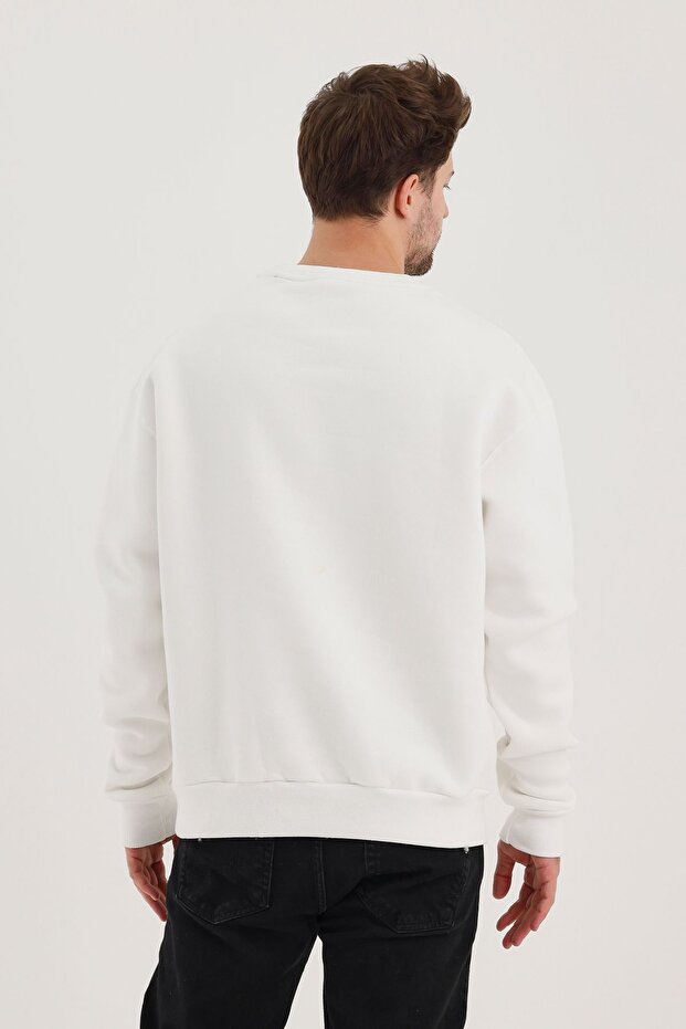 سويت شيرت رجالي بياقة دائرية مكون من 3 قطع - 6