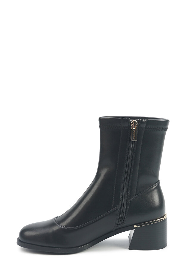 STRADA 5PR Siyah Kadın Kovboy Bot - 3