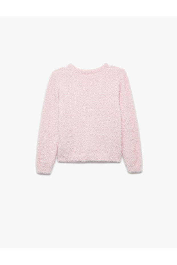 V-Neck Buttoned Long Sleeve Basic Cardigan - 2