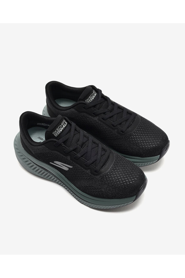 GO WALK MAX CUSHIONING ARCH FIT-JONAH Erkek Siyah Yürüyüş Ayakkabısı 216354 BKGR - 6