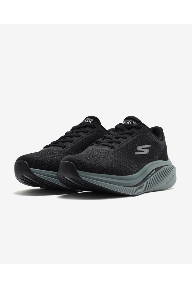 GO WALK MAX CUSHIONING ARCH FIT-JONAH Erkek Siyah Yürüyüş Ayakkabısı 216354 BKGR - 3