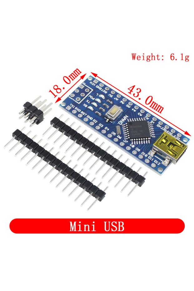 Mini USB Nano Mini / Type-C / Micro USB Nano 3.0 مع وحدة التحكم Nano المتوافقة مع أداة تحميل التشغيل