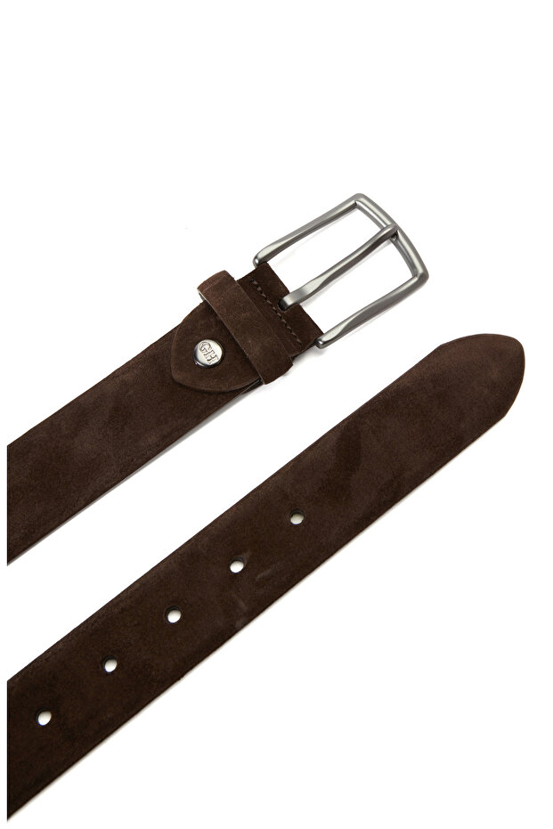 Kahverengi Erkek Deri Kemer - 2