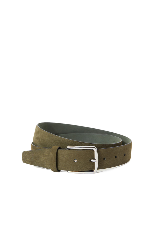 Haki Erkek Deri Kemer - 1