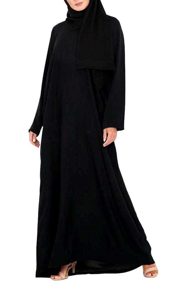 Desert Dress Dubai Abaya & Shawl 2-Piece Ladies Womens Prayer Loose Travel Hajj Umrah Full Cover Hij