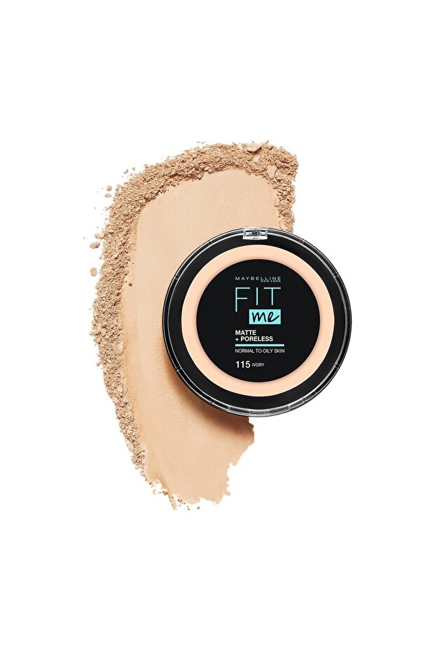 Maybelline Fit Me Matte + Poreless Powder Ivory 115