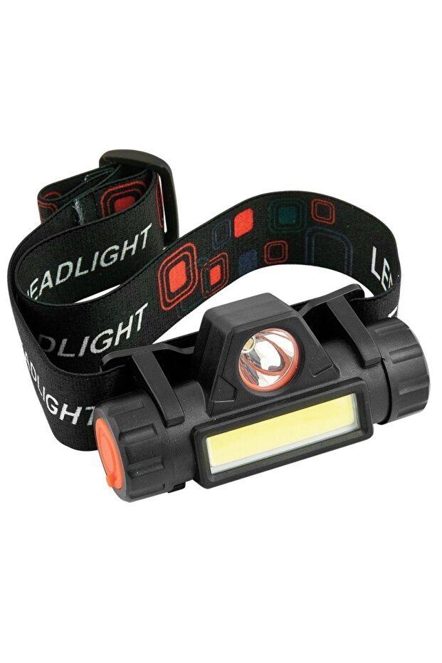 Lanternă frontală LED cu încărcare USB - 1