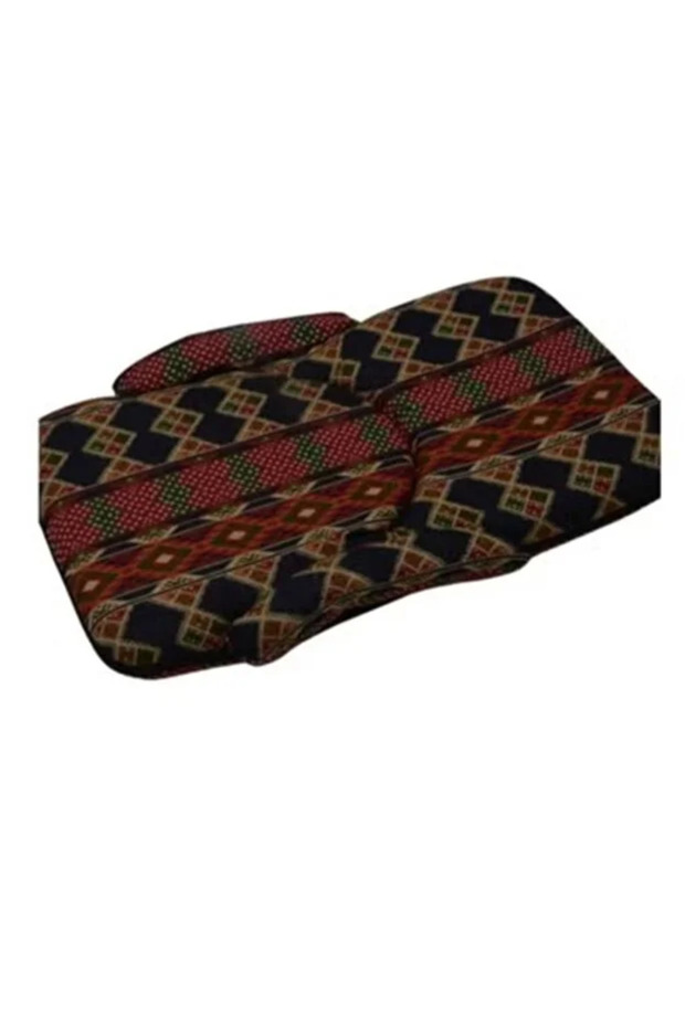 كرسي أرضي عربي تقليدي قابل للطي مع مسند للذراعين ومسند ظهر قابل للتعديل بالكامل - 5