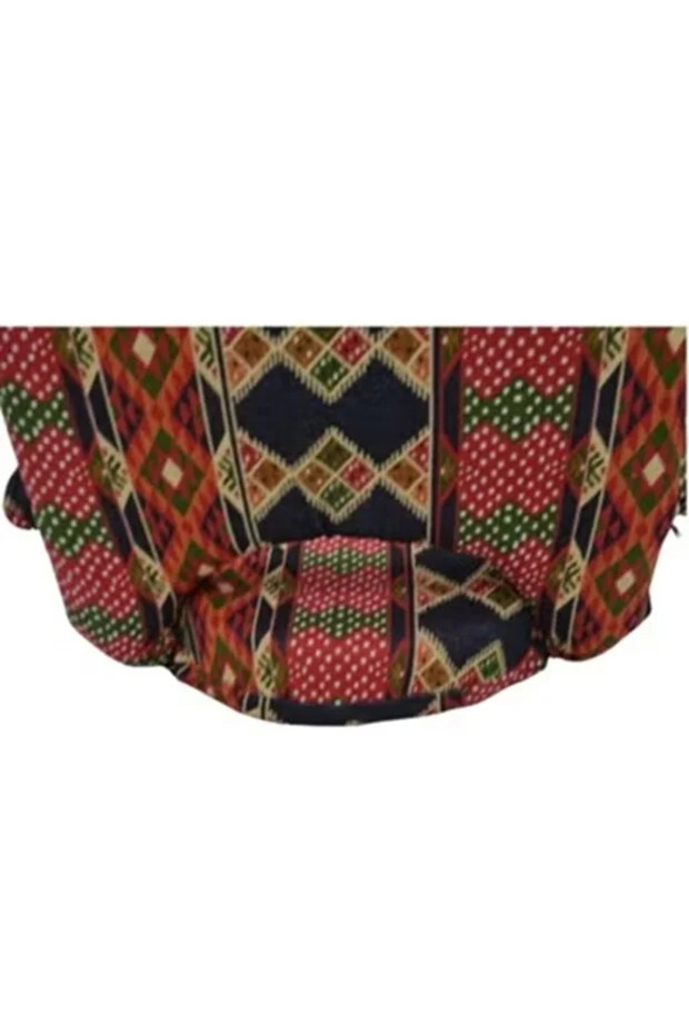 كرسي أرضي عربي تقليدي قابل للطي مع مسند للذراعين ومسند ظهر قابل للتعديل بالكامل - 7