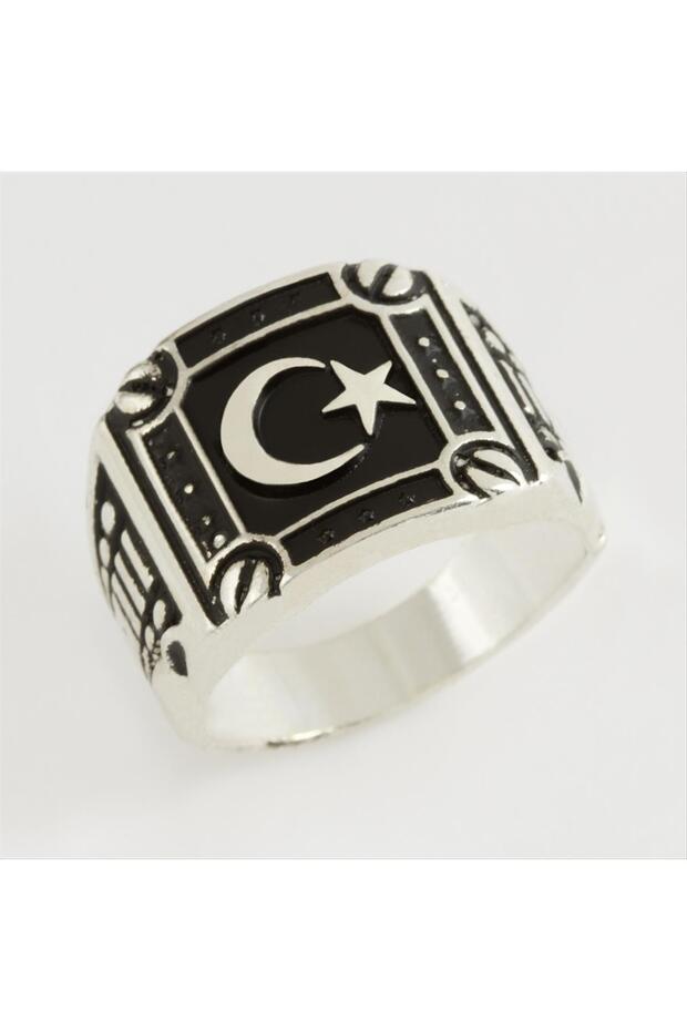 Moon Star Metal Men's Ring