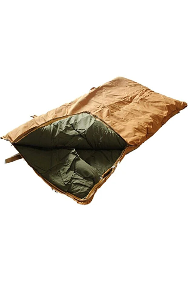 Tanzanian Sleeping Bag for Travel and Camping Easy to Carry and Store - Beige - 2
