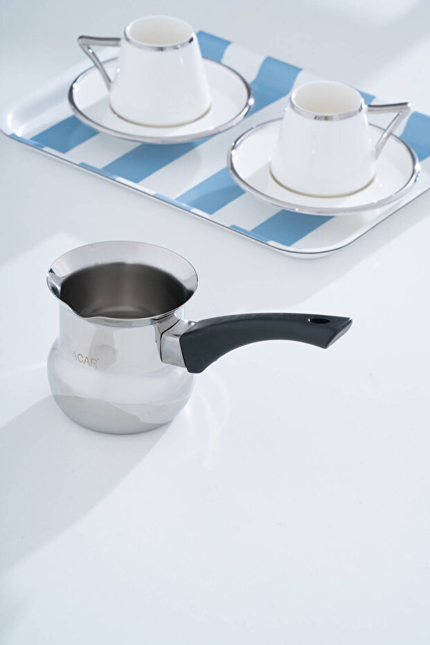 Karmen Çelik Cezve - 375 ml - 1