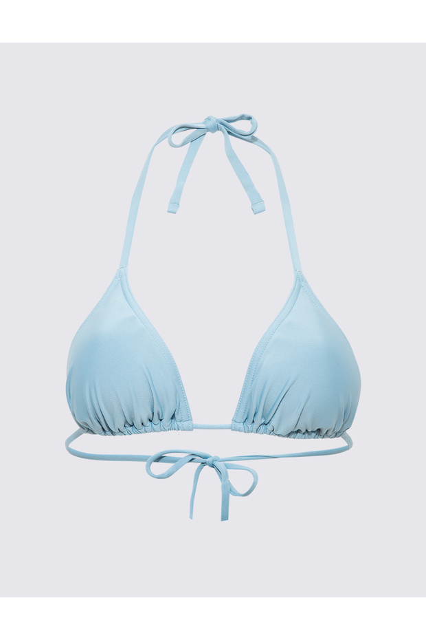 Regular Fit Üçgen Bikini Üstü - 1