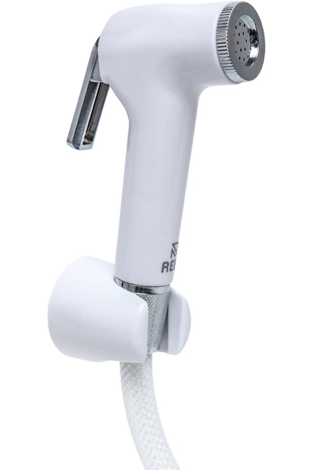 Hand Trigger Spray Set – 3-Way Adjustable Pressure, White PVC Hose, Ergonomic | RF-WSS-01