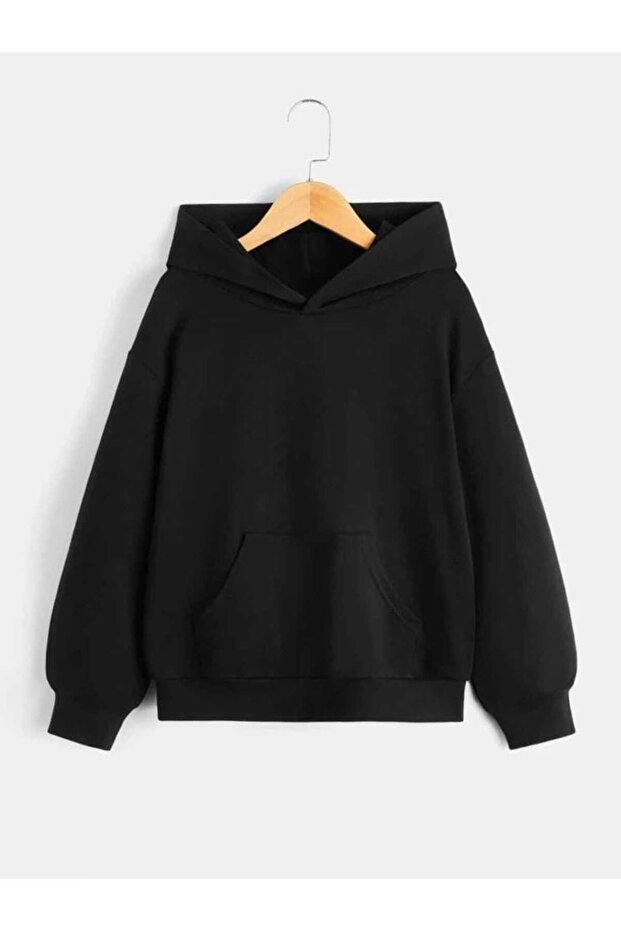 Stil-X Unprinted Hooded Sweatshirt, School Sweatshirt, 3-Ply Sharded