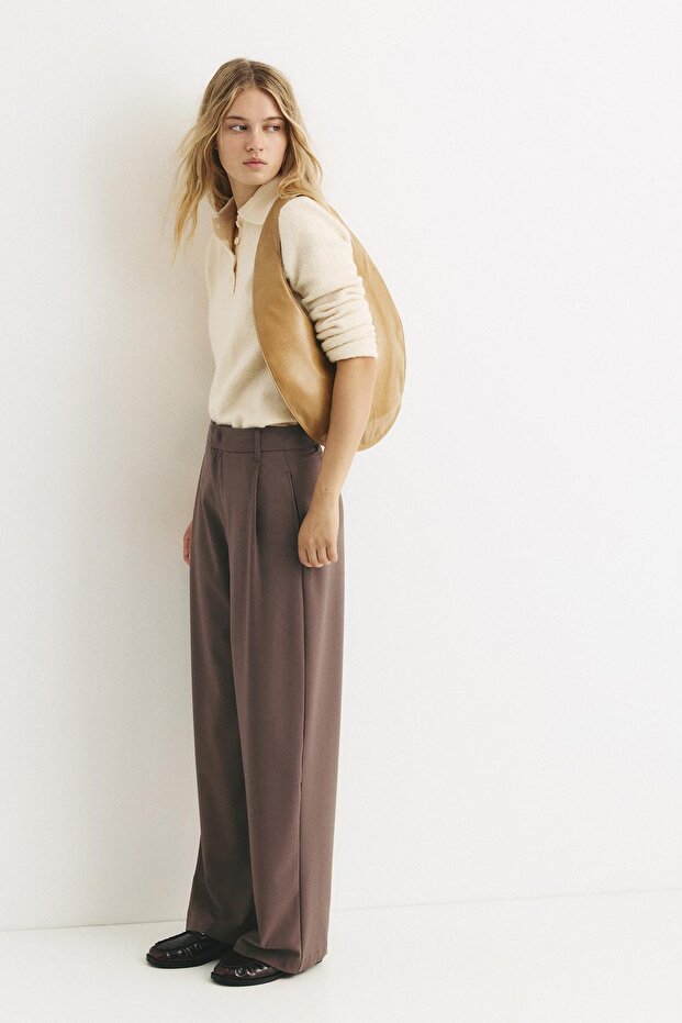 Pensli kumaş pantolon - 1