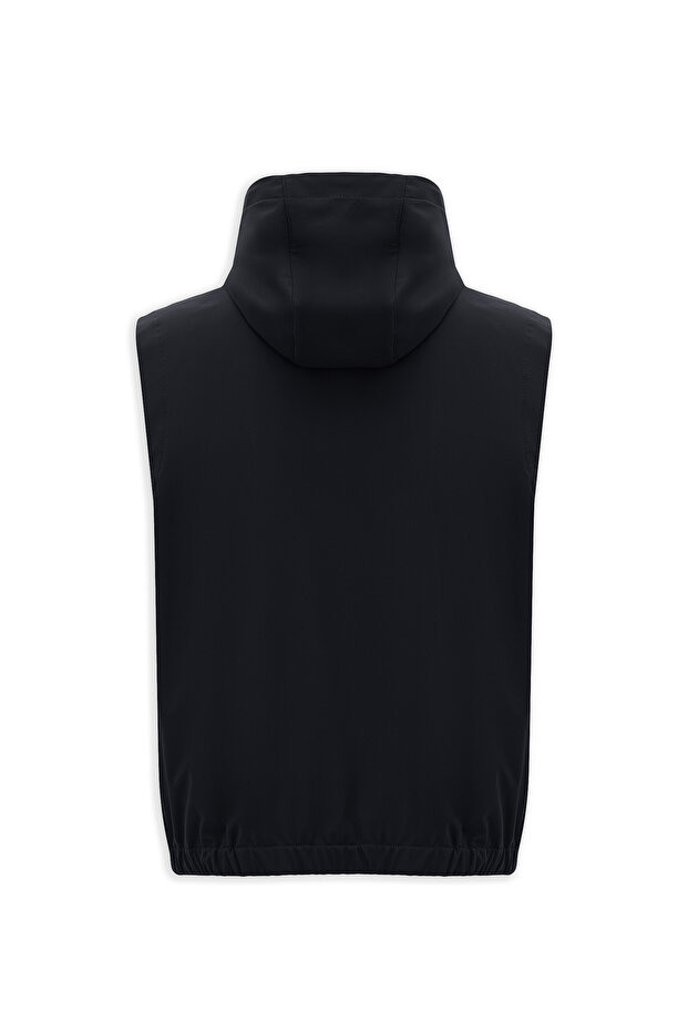 Kapüşonlu Spor Yelek - 2