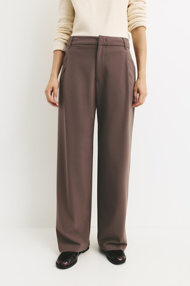 Pensli kumaş pantolon - 4